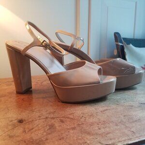 INEZ platform Patent Leather Shoes New 9 1/2 M